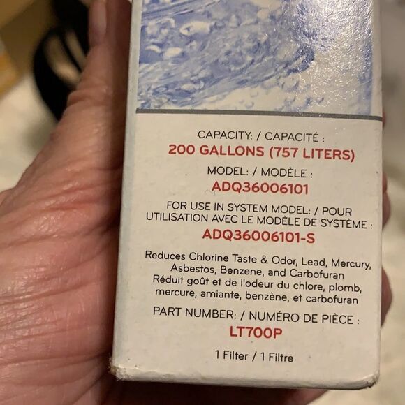 LG refrigerator filter capacity 200 gallons. NWT - Picture 3 of 6